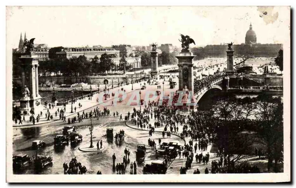 Ponte Alexandre III — Paris — editor A.C. 23 - Frente