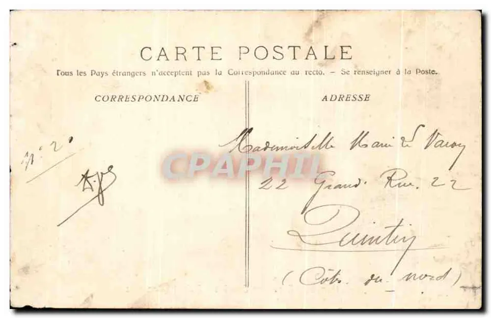 Orchestre Annamite — Exposition Coloniale à Marseille — éditeur : Marseille 66 - Verso