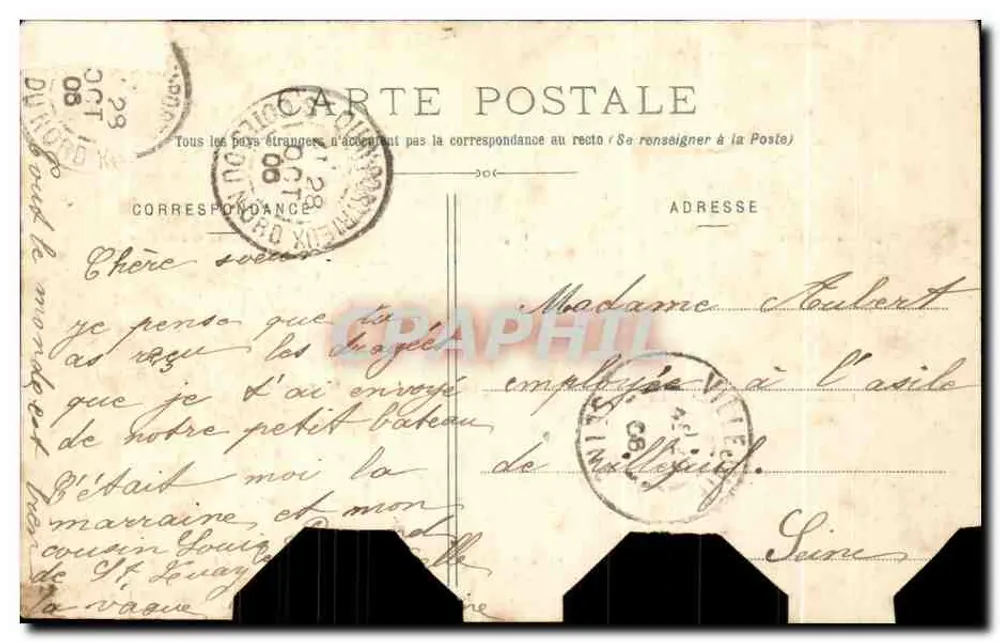 St-Quay-Portrieux — Lembrete de St-Quay-Portrieux — editor desconhecido, número de série não visível - Verso