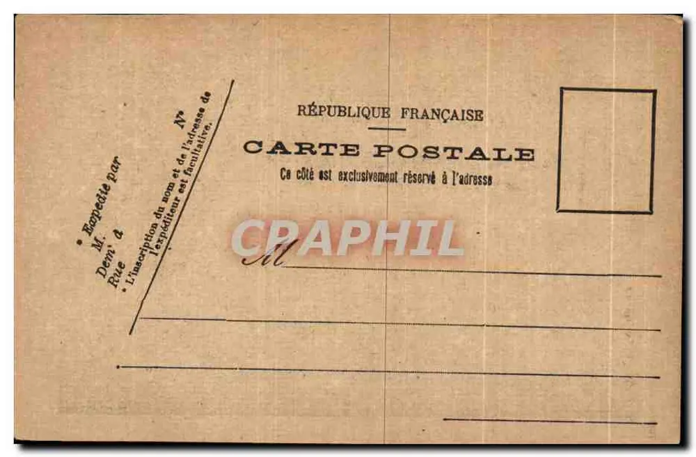 Pavillon innerhalb der Anlagen des Tempels von Kamakura — cliché P. H. (von Paris) - Rückseite