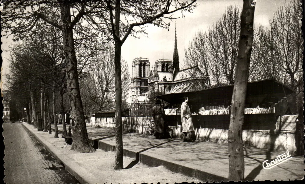 Notre-Dame de Paris — Die Buchhändler an den Ufern — Éditions Chantal - Vorderseite