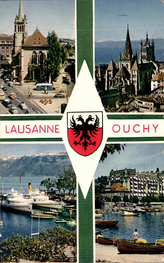 Lausanne-Ouchy — Arbitrage van Alabama 1872-1972 — Éditions Jaeger Genève - Voorkant