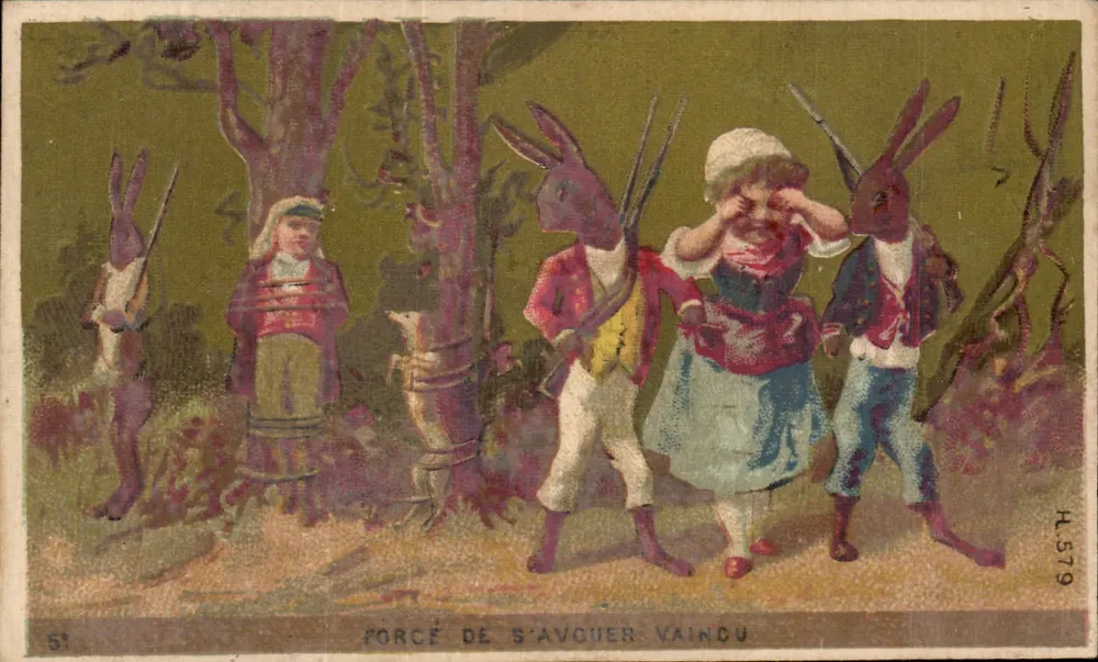 Gezwungen, besiegt zu geben — H.579 — Ausgabe von Maison du Petit Saint-Thomas - Vorderseite