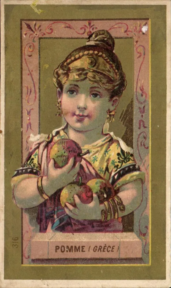 सेब (ग्रीस) — श्रृंखला 316 — प्रकाशक अदृश्य - आगे