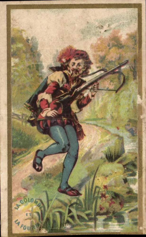 Jäger im historischen Kostüm — La Colomb et La Four — Verlag La Colomb et La Four - Vorderseite