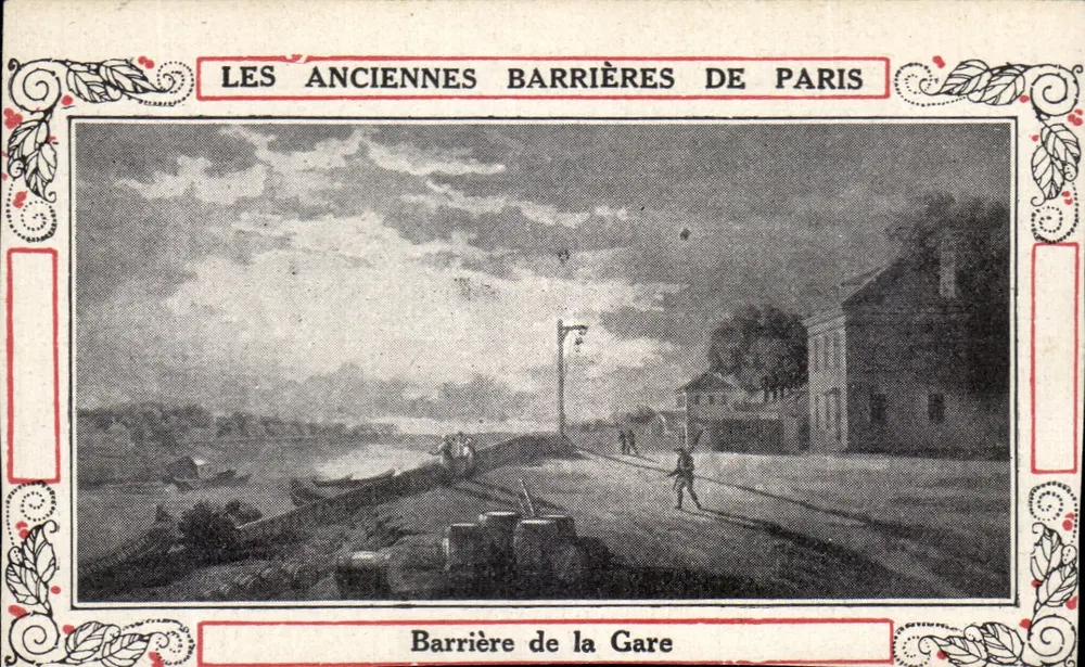 Die alten Schranken von Paris — Schranke der Station — Verlag nicht sichtbar - Vorderseite