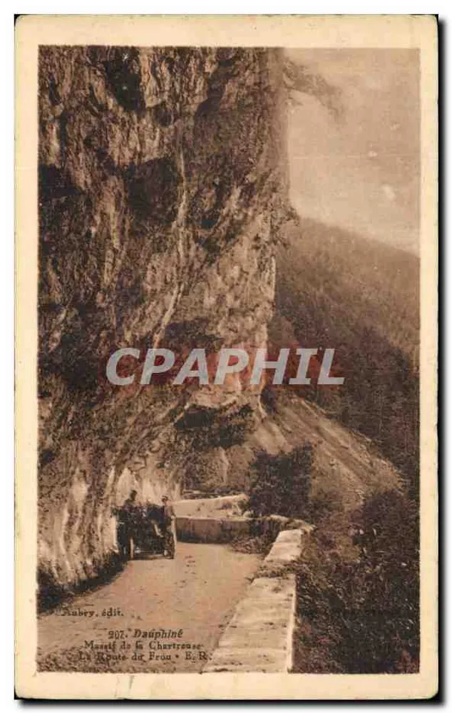 Massif de la Chartreuse — La Route du Fréau — Aubey, Verlag Nr. 907 - Vorderseite