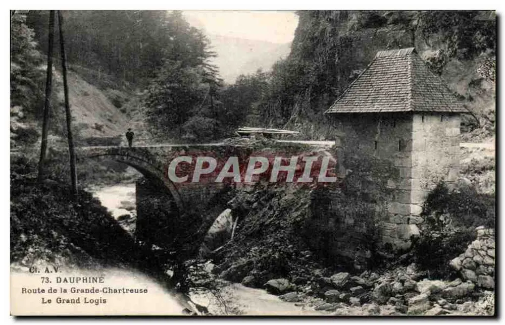 Le Grand Logis — Route de la Grande-Chartreuse — Cl. A.V. 73 Dauphiné - Vorderseite