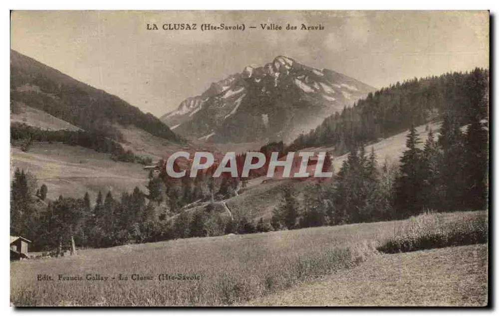 La Clusaz (Haute-Savoie) — Vale dos Aravis — Editor Francis Gallay - Frente