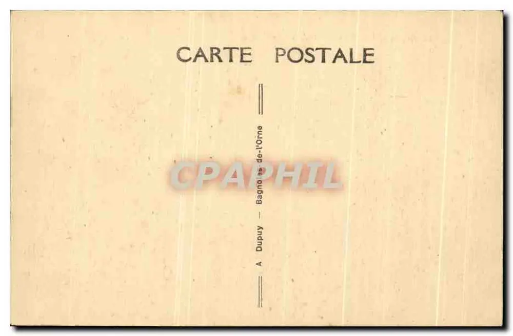Bagnoles-de-l'Orne — I due Casinò — editore Dupuy - Verso