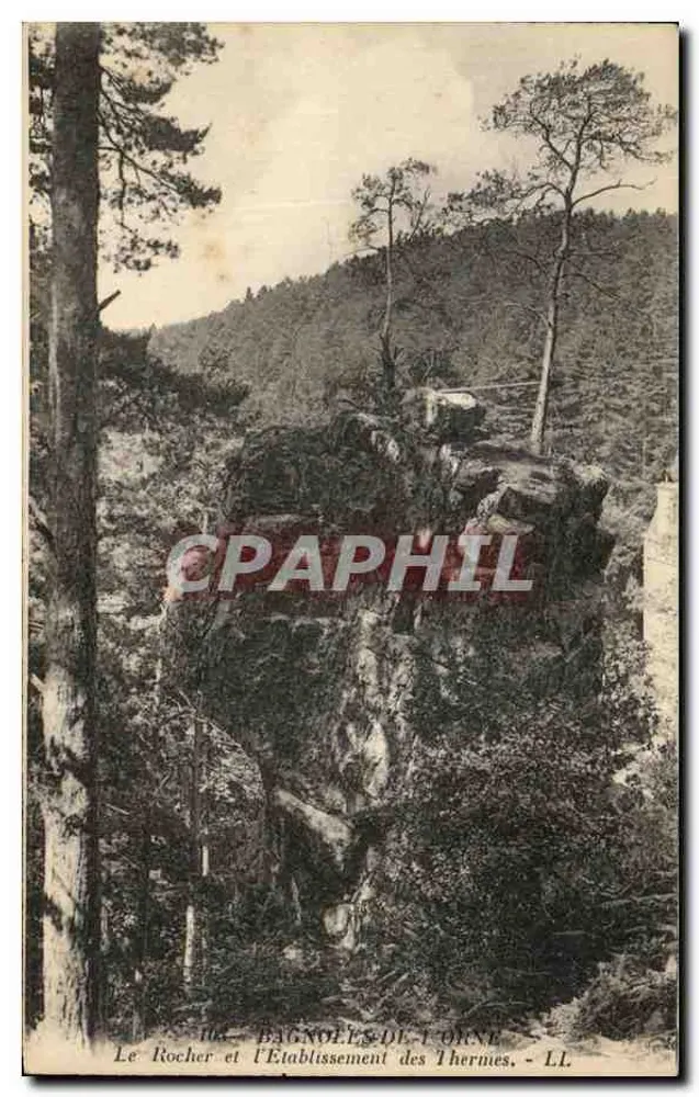 Der Felsen und das Thermalbad — Bagnoles-de-l'Orne - Vorderseite