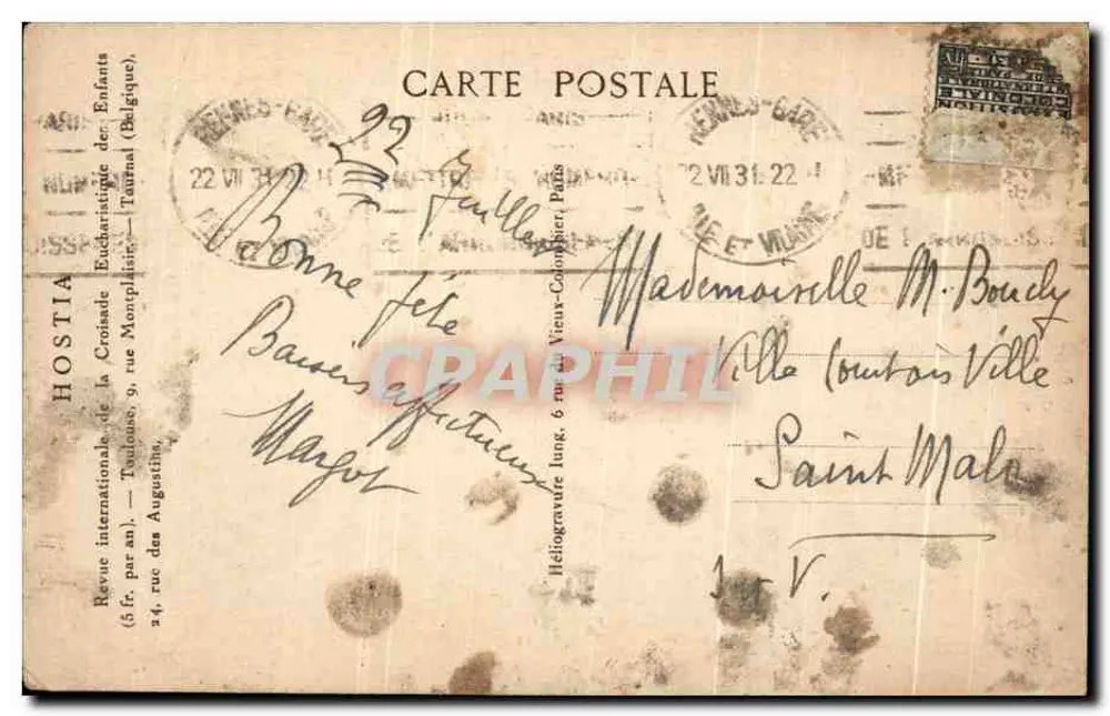 San Luigi a Gerusalemme — Cabanel — Panthdon - Verso