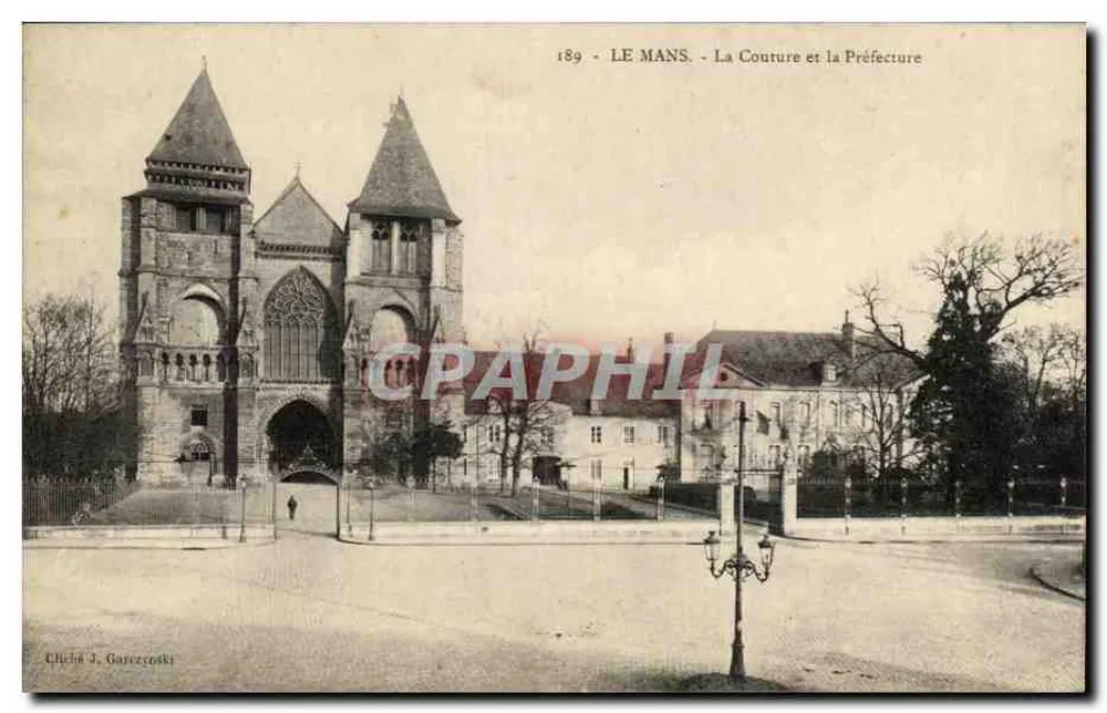 Le Mans - La Couture e a Prefeitura — Edição especial do Comptoir photographique de l'Quest, n° 189 - Frente