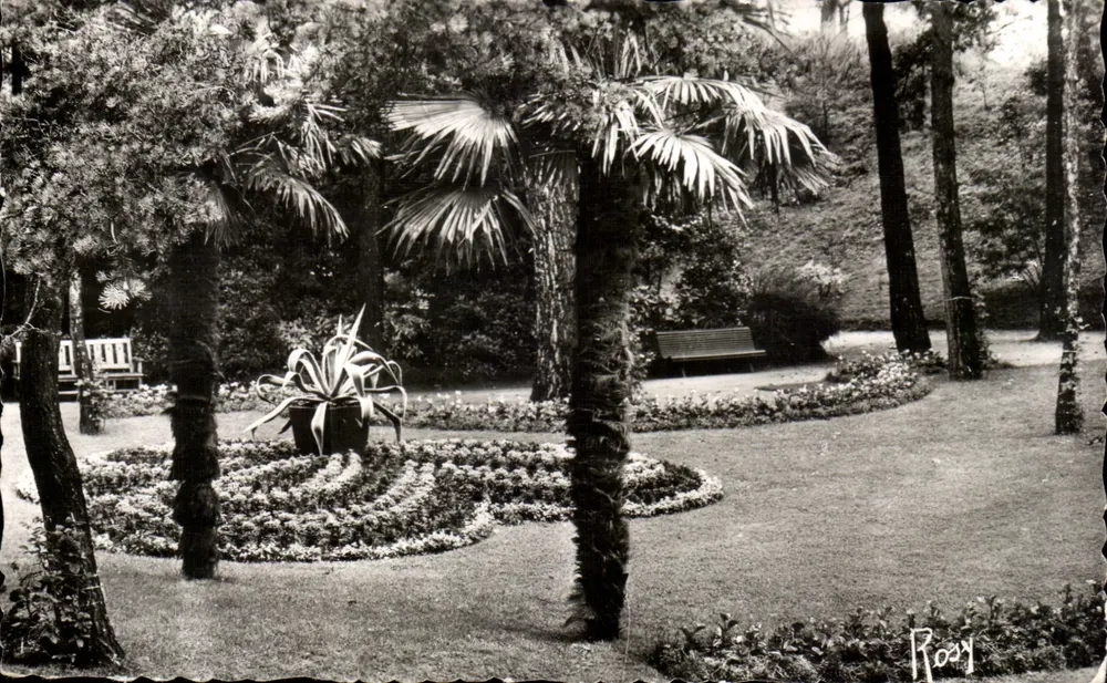 Der Park der Dryaden — La Baule-les-Pins — F. Chapeau, Verlag - Vorderseite