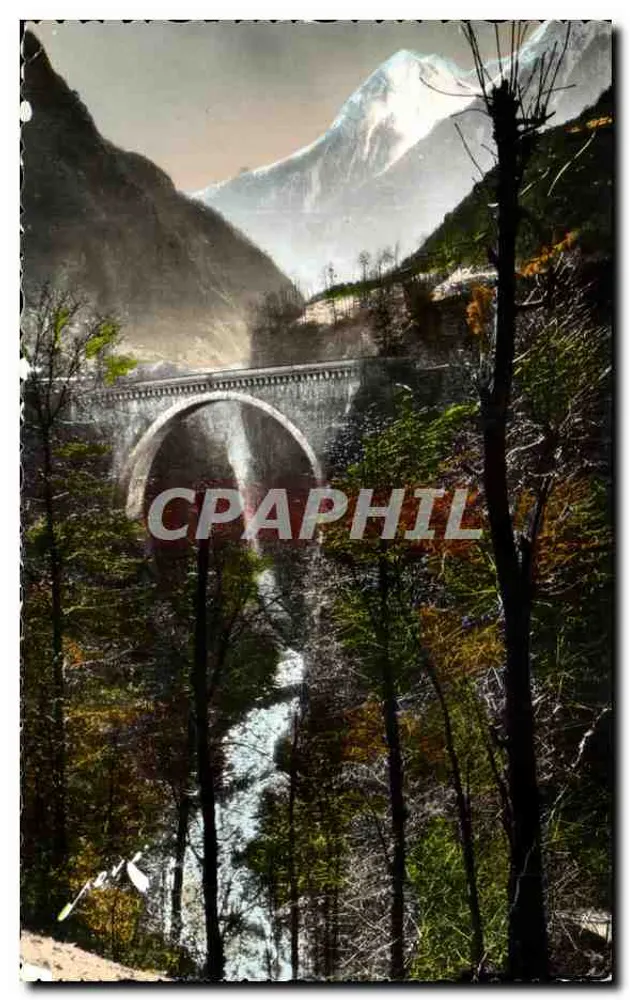 Der Napoleonbrücke — St-Sauveur (H.-P.) — Verlag JOVE Pau (B.-P.) - Vorderseite