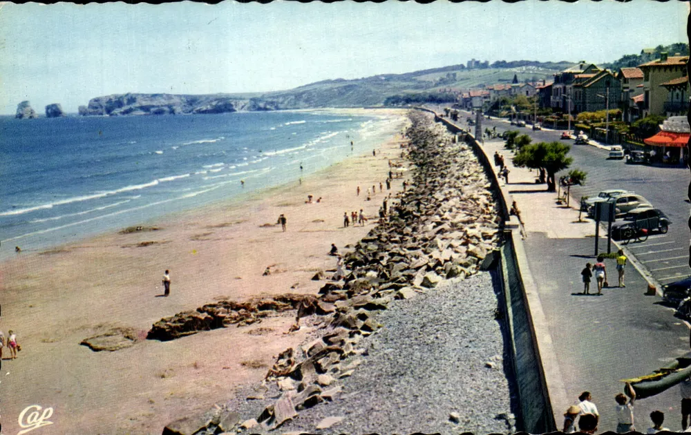 Hendaye - Plage — vista panorâmica — Lumicap - Frente