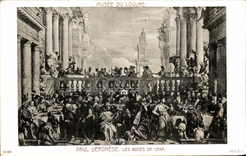 Die Hochzeit in Kana — Paul Veronese — Louvre-Museum — B.C.C. n°11192 - Vorderseite