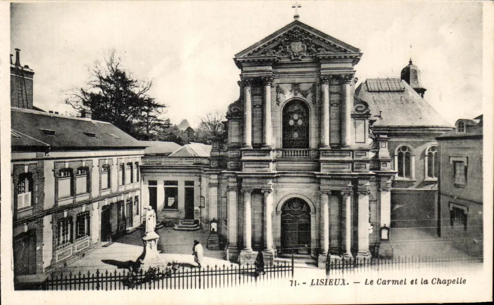 Lisieux — Der Carmel und die Kapelle — Arraud, Verleger der Closé - Nantes - Vorderseite