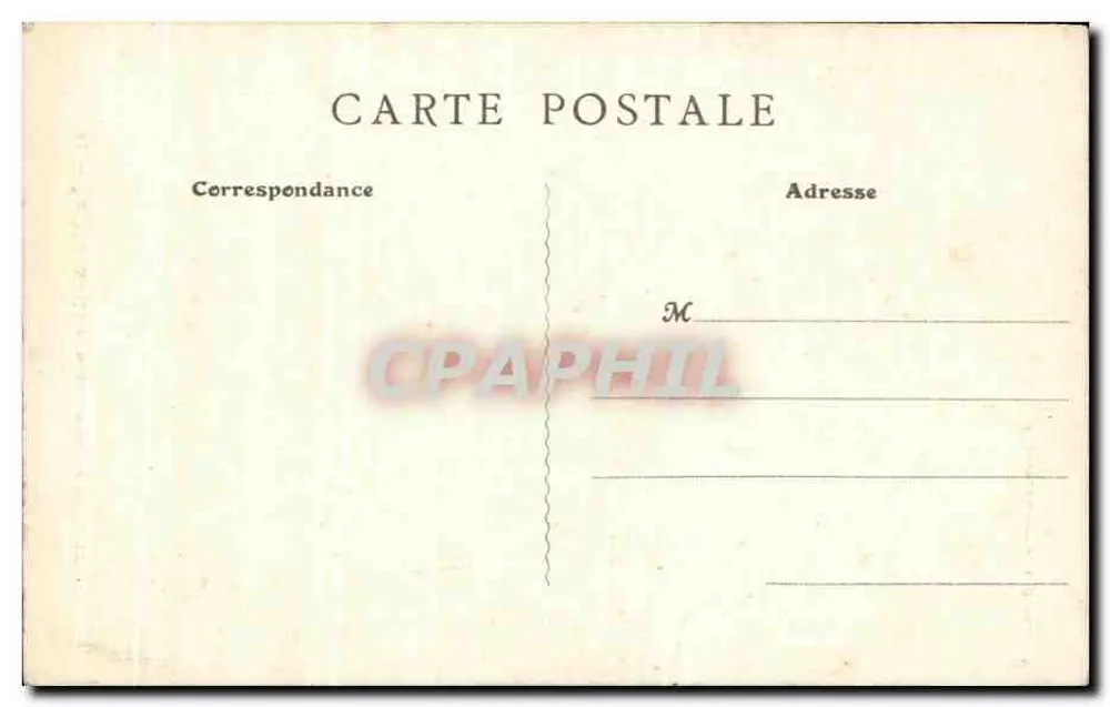 Le Mans - Monumento do Geral Chanzy — Dezeley, editor - Le Mans - Verso