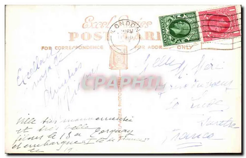 Hotel do Parlamento e Abadia de Westminster — Londres — Editor Excel Series - Verso