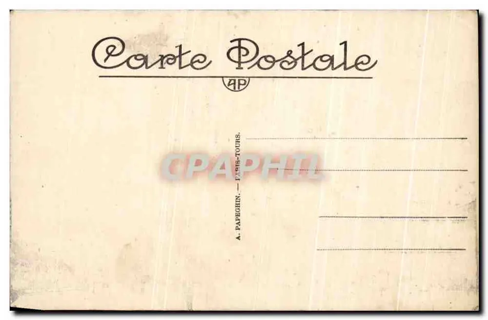 Paris - Notre-Dame e o Portal — A. Papeghin, n°295 - Verso