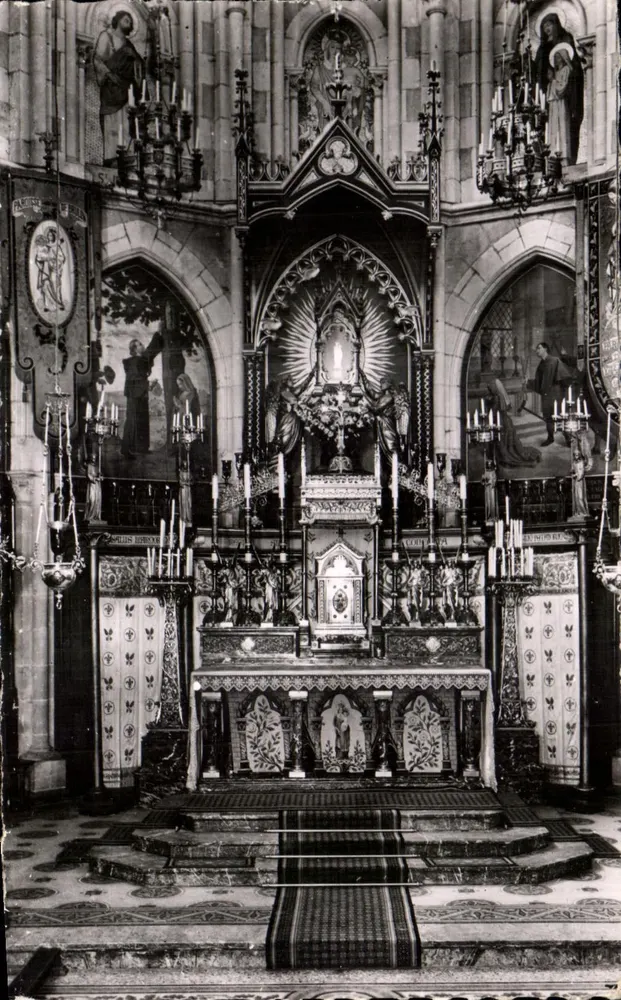 Pilgerung der N.D. du Chêne — Der Meister Aute und die Gottesmutter — Foto A. Roncière - Vorderseite