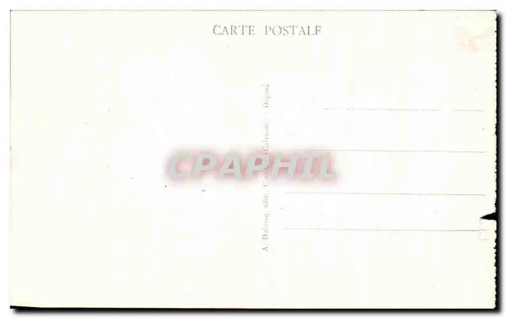 Bayeux — La Cathédrale — Le Chœur — A. Dubois, éditeur, n° 23 - Verso
