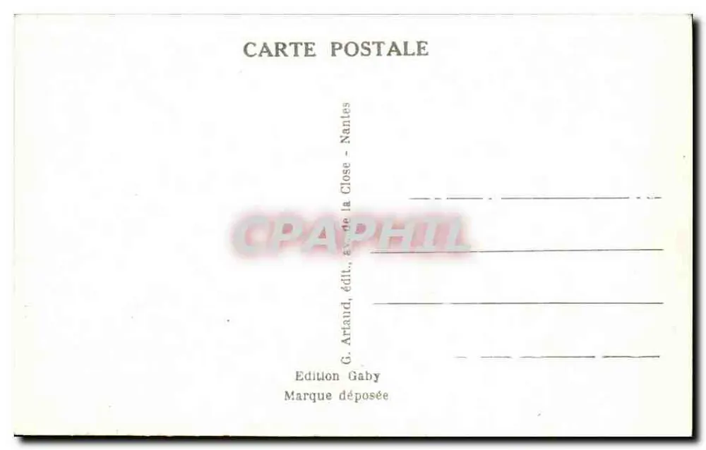 Ayeux (Calvados) — A Catedral — Gaby, n°26 - Verso