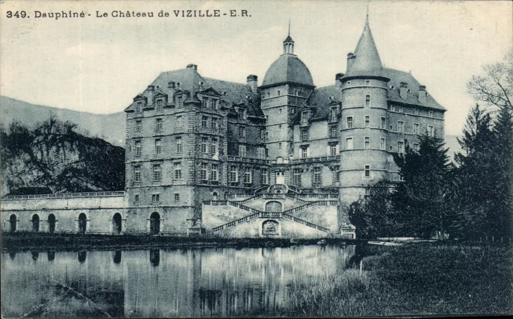 Dauphiné - O Castelo de Vizille - E.R. - n°349 - Frente