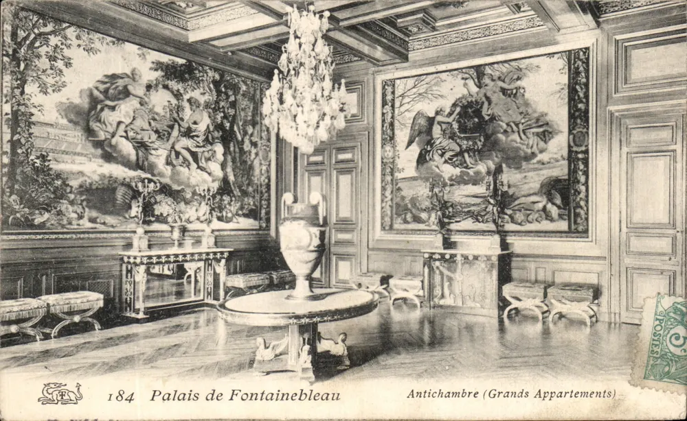 Palast von Fontainebleau — Vorzimmer (Große Appartements) — n°184 - Vorderseite