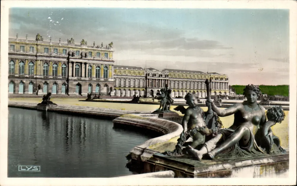 Versailles — Parterre d'Eau - Bassin du Nord — Éditions d'Art 'Lys' - Vorderseite