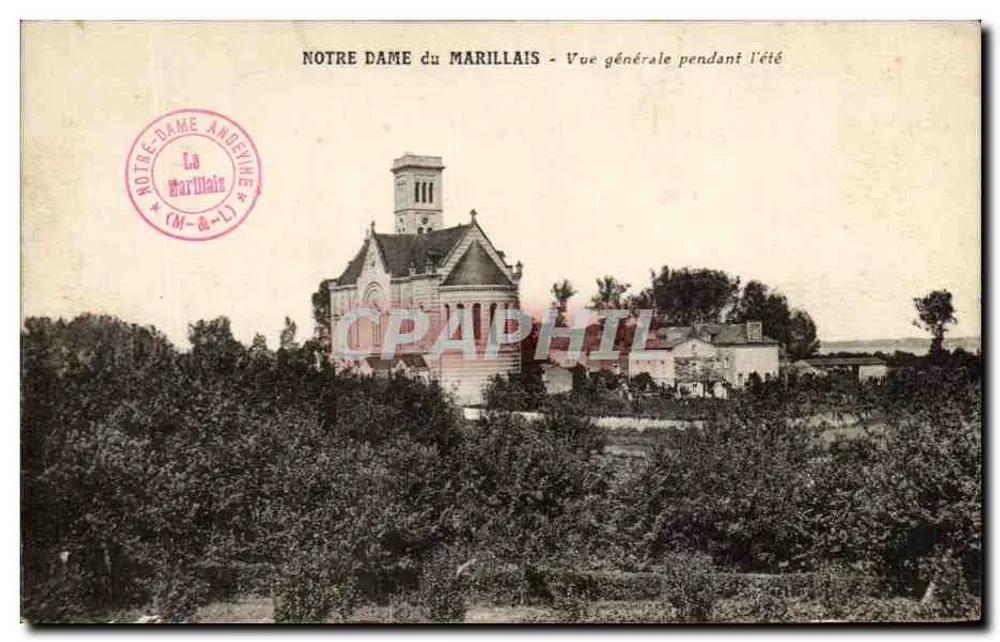 Notre Dame du Marillais — Allgemeiner Blick während des Sommers — La Marillais (M-8-1) - Vorderseite