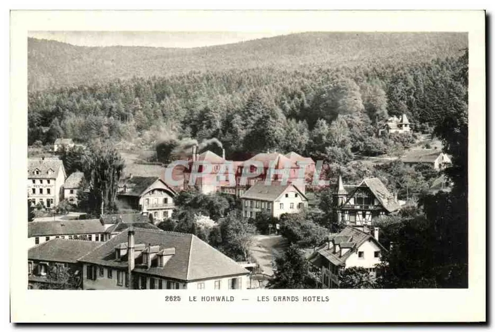 Le Hohwald — I Grandi Alberghi — Edizione Adolph, Le Hohwald - Recto