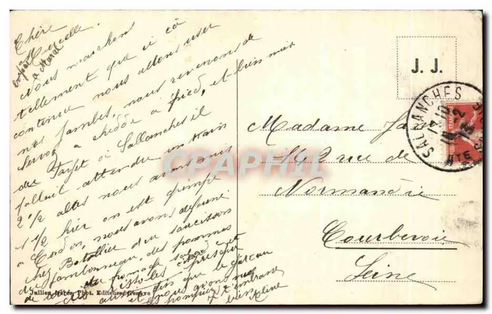 Sallanches — Interior da Igreja — J. J. 0486 - Verso
