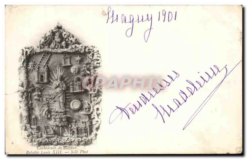 Calvédrale de Bayeux — Reliquaire Louis XIII — éditeur ND Phot - Vorderseite