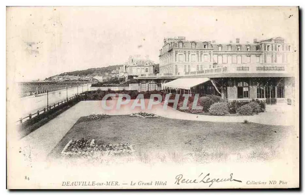 Deauville-sur-Mer — Das Grand Hotel — Reue Légeaud - Vorderseite