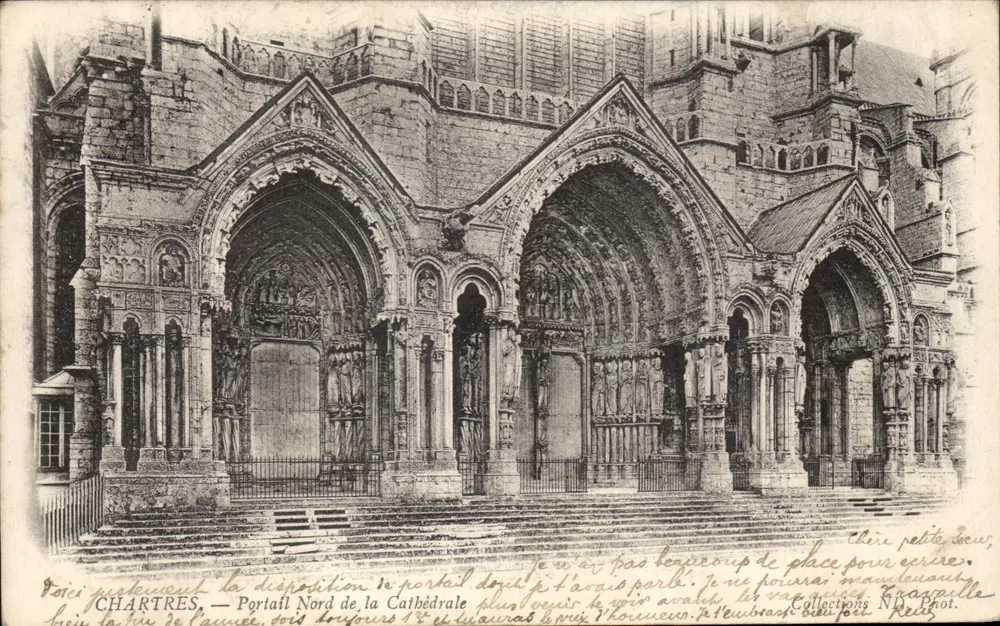 Chartres — Nordportal der Kathedrale — Kraagmille Fotografie - Vorderseite