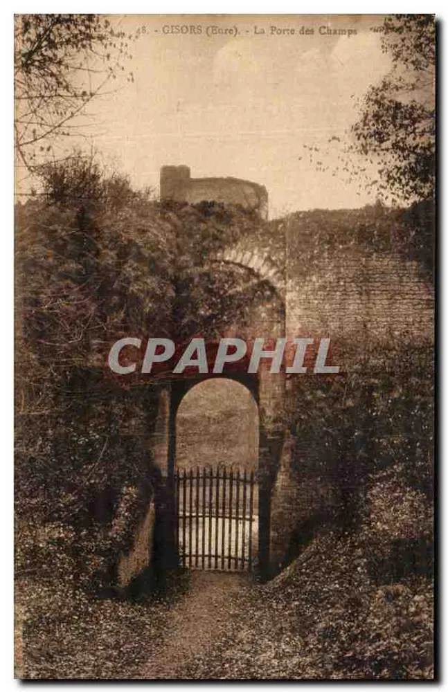 Gisors (Eure) — La Porta dei Campi — editore L. Tournant - Recto