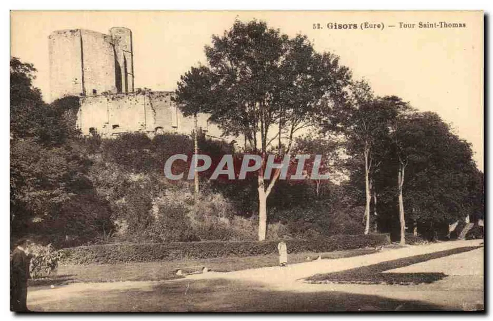 Gisors (Eure) — Torre São Tomé - Frente