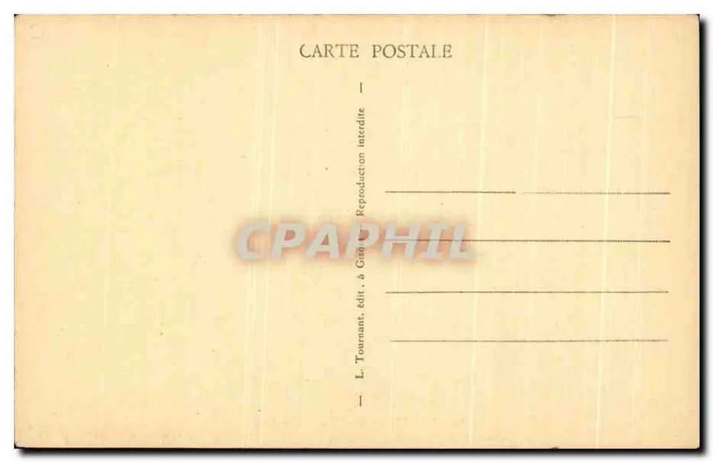 Gisors (Eure) — A Igreja (lado Sul) — L. Tournant, edição em Gisors - Verso