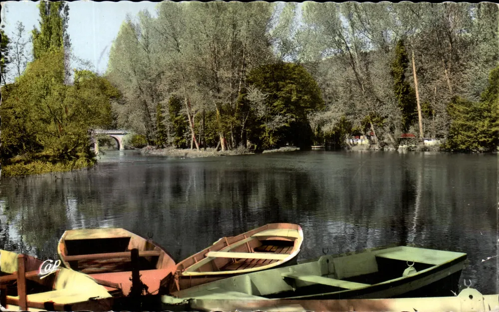 I bordi dell'Orne — Falaise e il suo castello — 1537 — Bromocolor - Recto