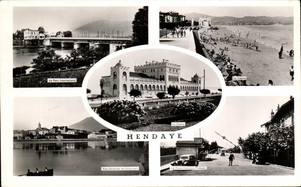 Hendaye — Vista Geral — Edições Caby - Frente
