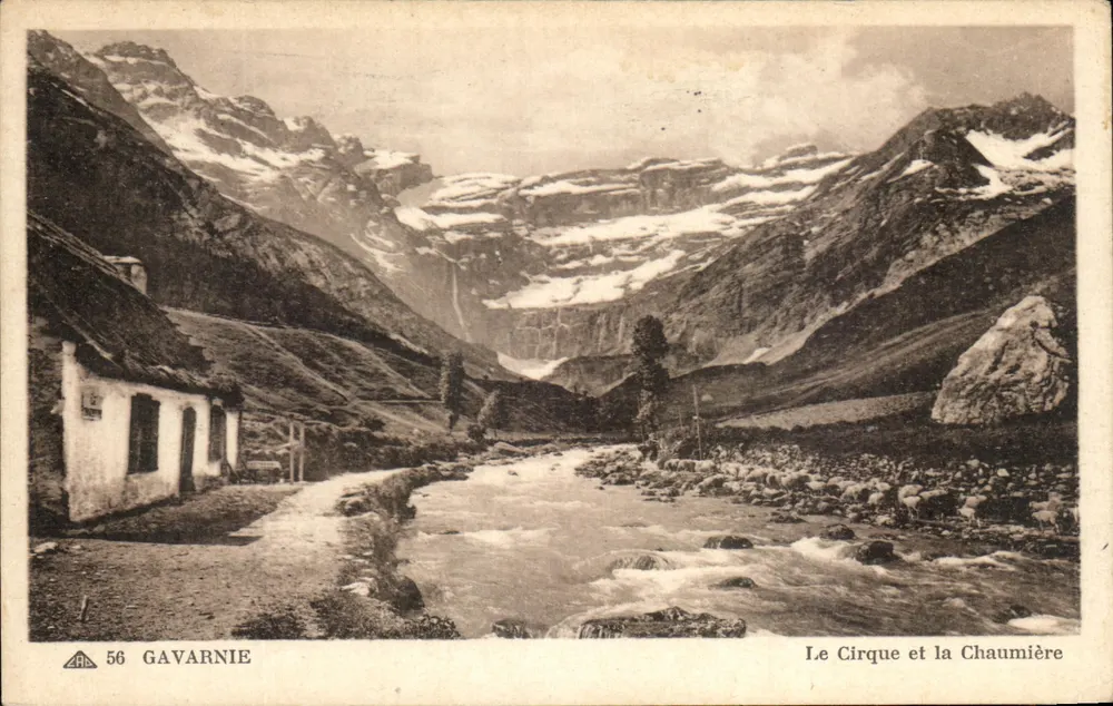 Gavarnie — O Circo e a Chaumière — Editor ARA, n° 56 - Frente