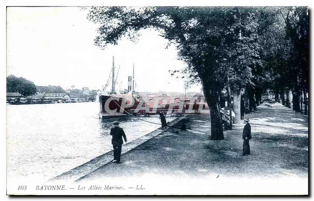 Bayonne — Les Allées Marines — LL. n°103 - Frente