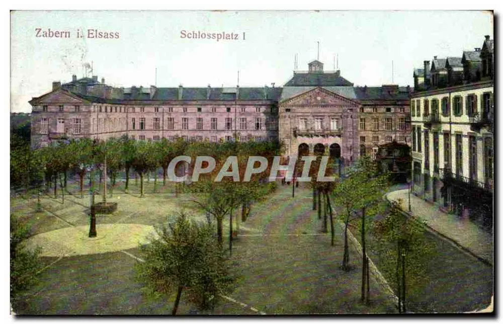 Zabern i. Elsass — Schlossplatz 1 — Heinrich Strauch & Co. - Frente
