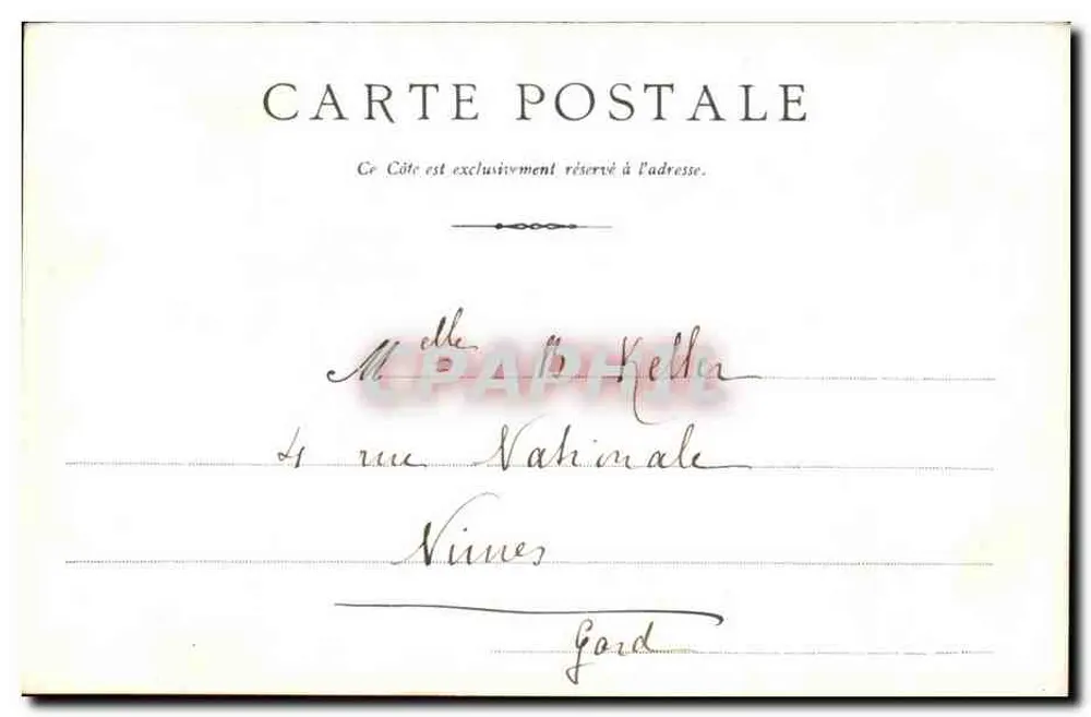 Grab von Marguerite von Österreich (Serie) — Bourg-le-Étang — n° 1899 - Rückseite