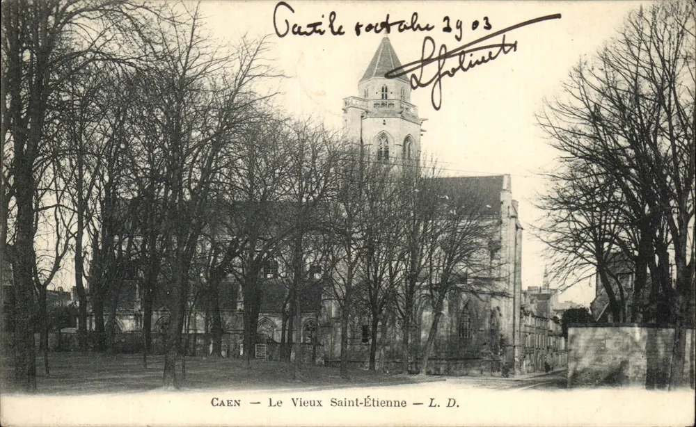 Caen — Het Oude Saint-Étienne — L. D. - Voorkant