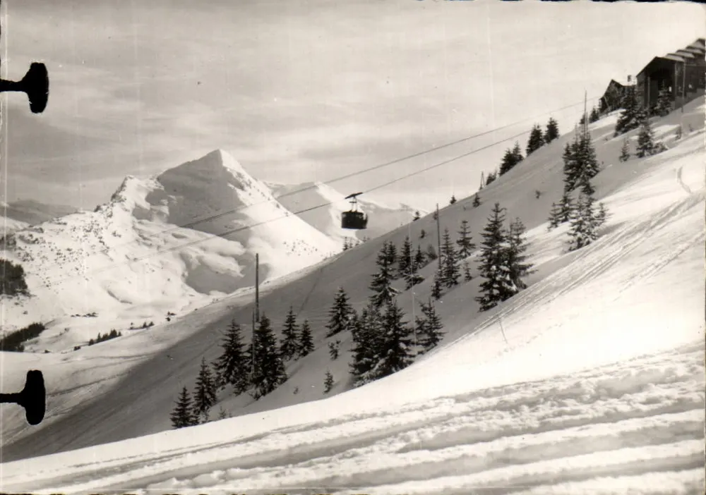 MORZINE (Haute-Savoie) — Ankunft der Seilbahn in Plenay und Pointe de Nion — Verlag nicht sichtbar - Vorderseite