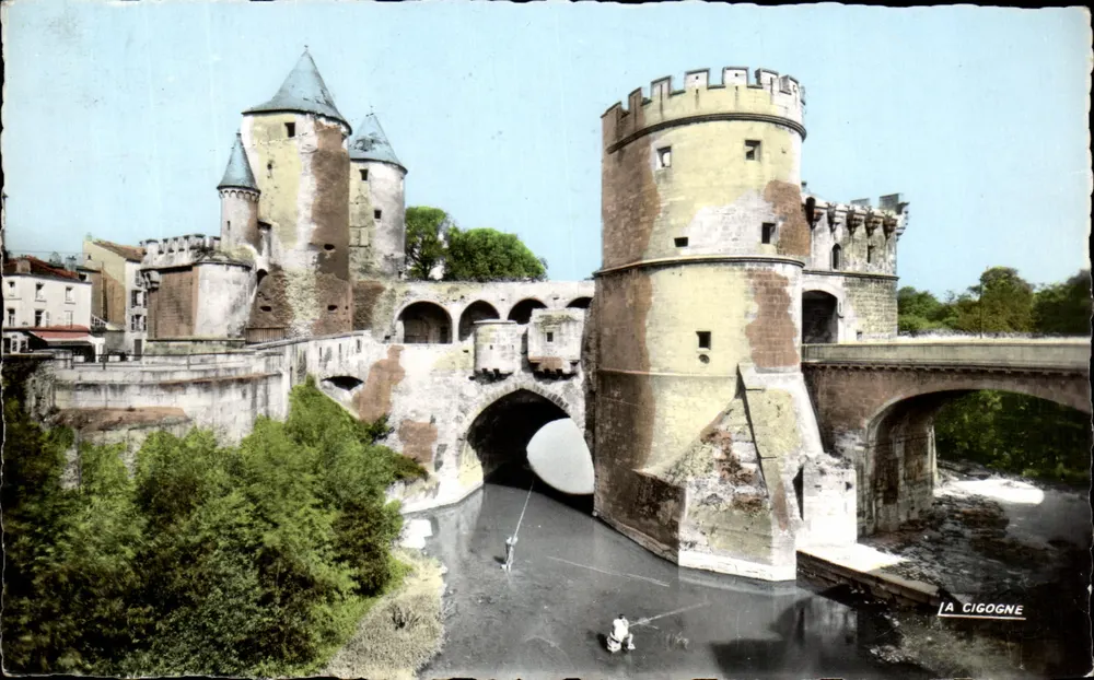 La Porte des Allemands — Metz — Éditions de Haguenau, n°57.999.04 - Vorderseite