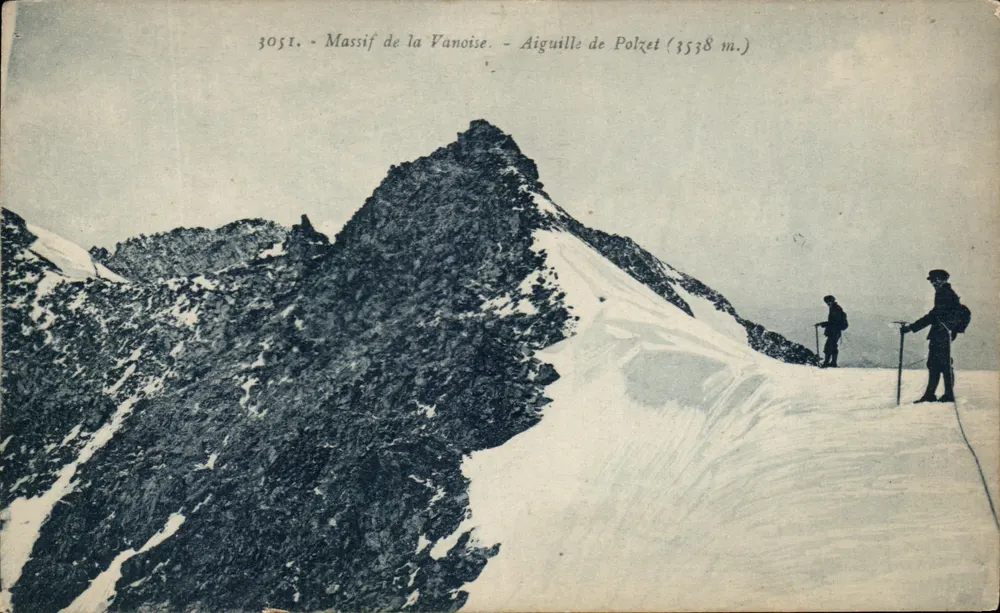 Nadel von Polzet (3538 m.) — Massiv der Vanoise — Verlag La Plus Belle, Chambéry - Vorderseite